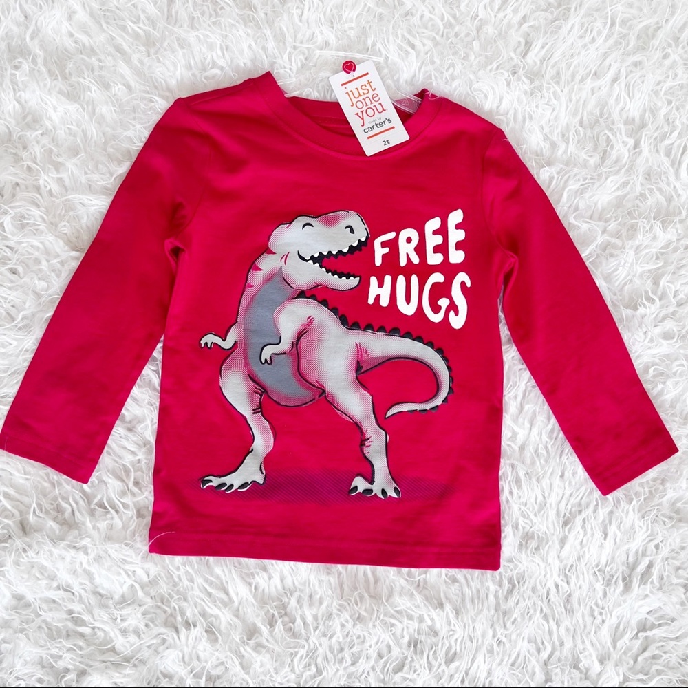 NEW CARTERS Dinosaur Long Sleeve Tee